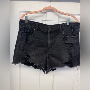 American Eagle Black Shorts